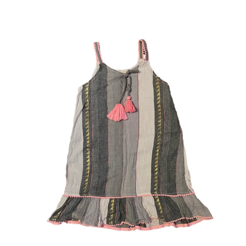 Egg by Susan lazar Ny girls tassel dress size 5